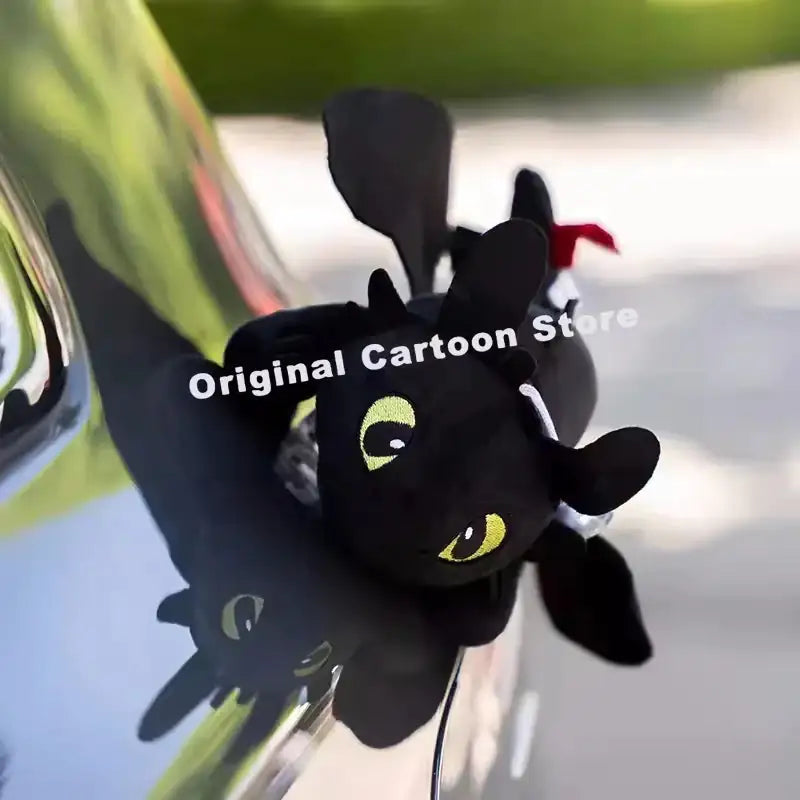 Flying Dragon Plush Car Toy – Funny Roof Decoration for Car Lovers