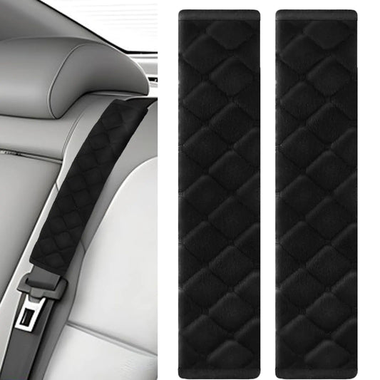 2-Pack Soft Car Seat Belt Pads – Comfortable Shoulder Cushion for Adults & Kids